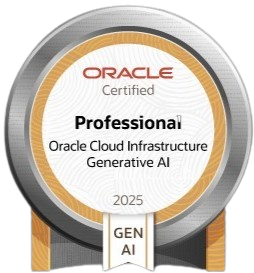 Oracle Certified Gen AI Professional Badge
